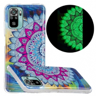 Mobilcover Poco M5s Fluorescerende Farverig Mandala