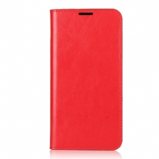 Cover Huawei P40 Lite Flip Cover Ægte Læder