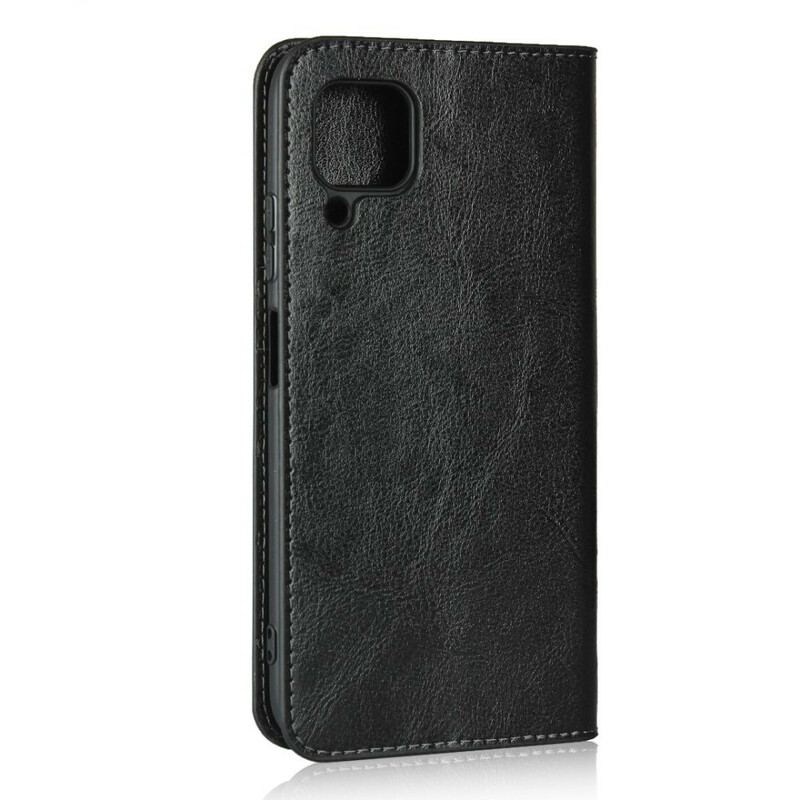 Cover Huawei P40 Lite Flip Cover Ægte Læder