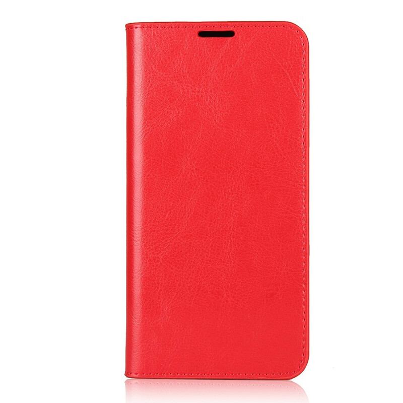 Cover Huawei P40 Lite Flip Cover Ægte Læder