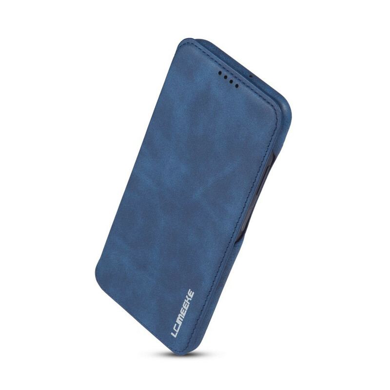 Cover Huawei P40 Lite Flip Cover Lc.imeeke Lædereffekt