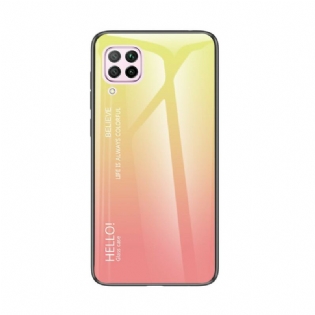 Cover Huawei P40 Lite Hærdet Glas Hej