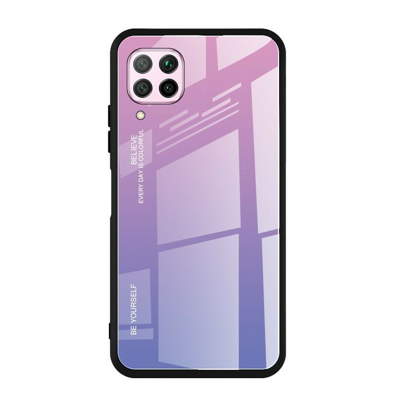 Cover Huawei P40 Lite Hærdet Glas Vær Dig Selv