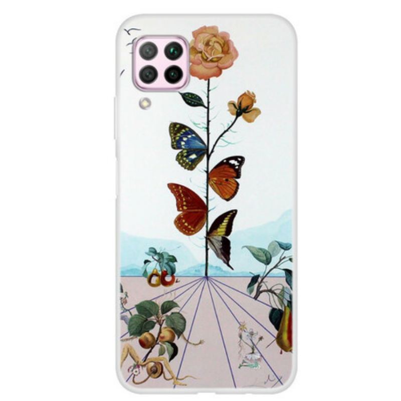 Cover Huawei P40 Lite Naturens Sommerfugle