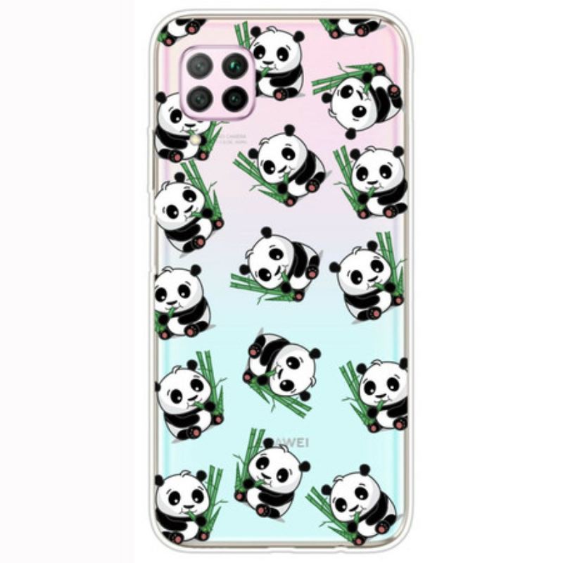 Cover Huawei P40 Lite Små Pandaer