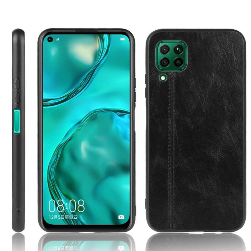 Cover Huawei P40 Lite Stil Lædersøm