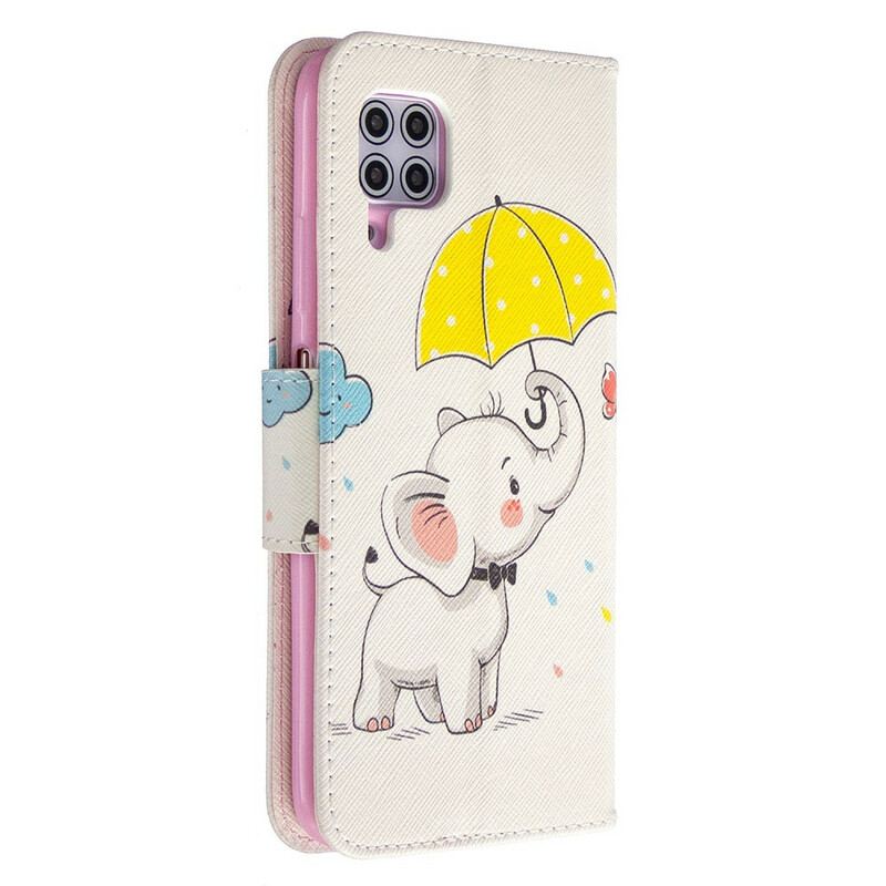 Flip Cover Huawei P40 Lite Baby Elefant