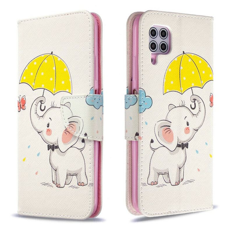 Flip Cover Huawei P40 Lite Baby Elefant