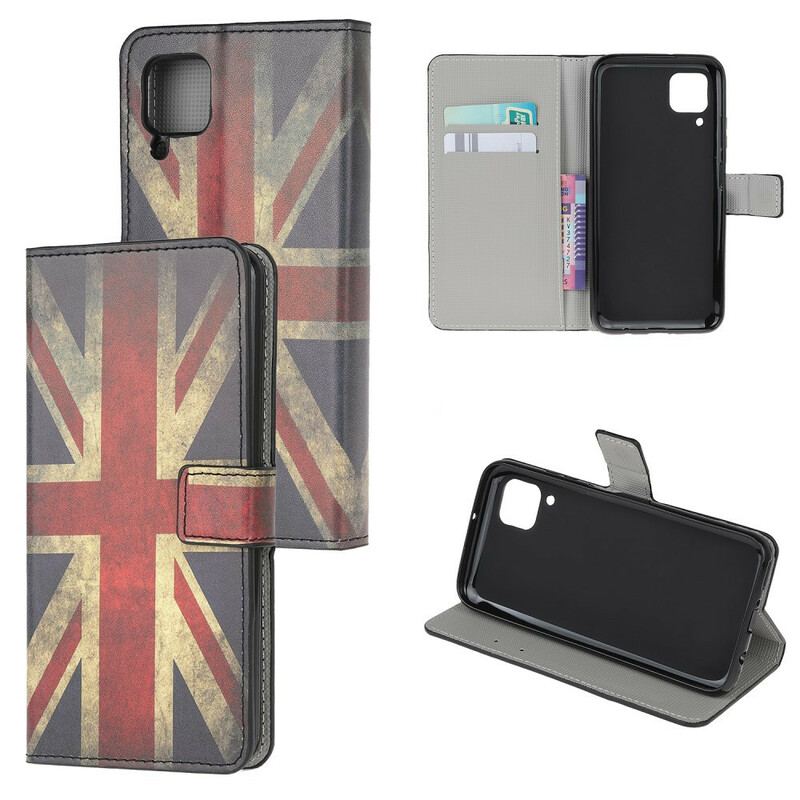 Flip Cover Huawei P40 Lite England Flag