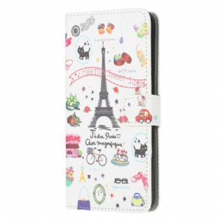 Flip Cover Huawei P40 Lite Jeg Elsker Paris