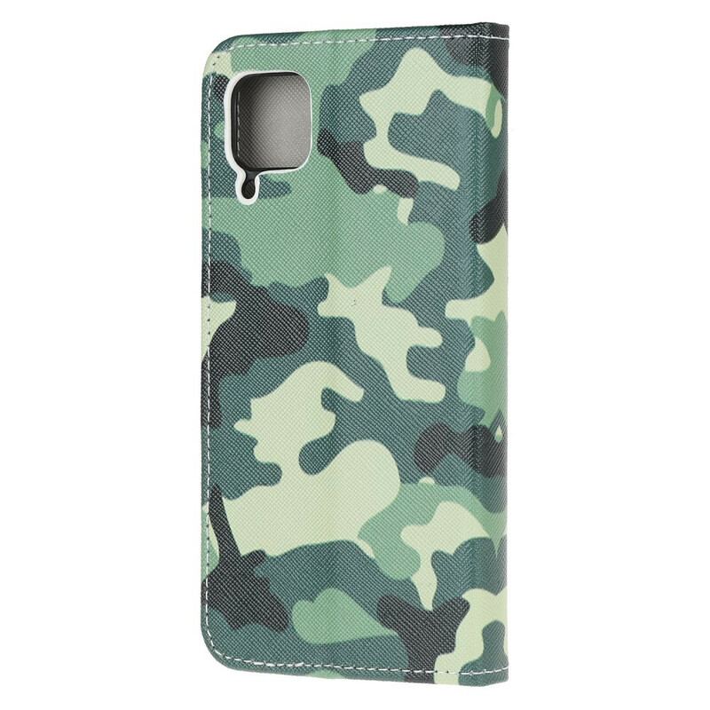 Flip Cover Huawei P40 Lite Militær Camouflage