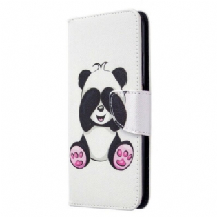 Flip Cover Huawei P40 Lite Panda Sjov