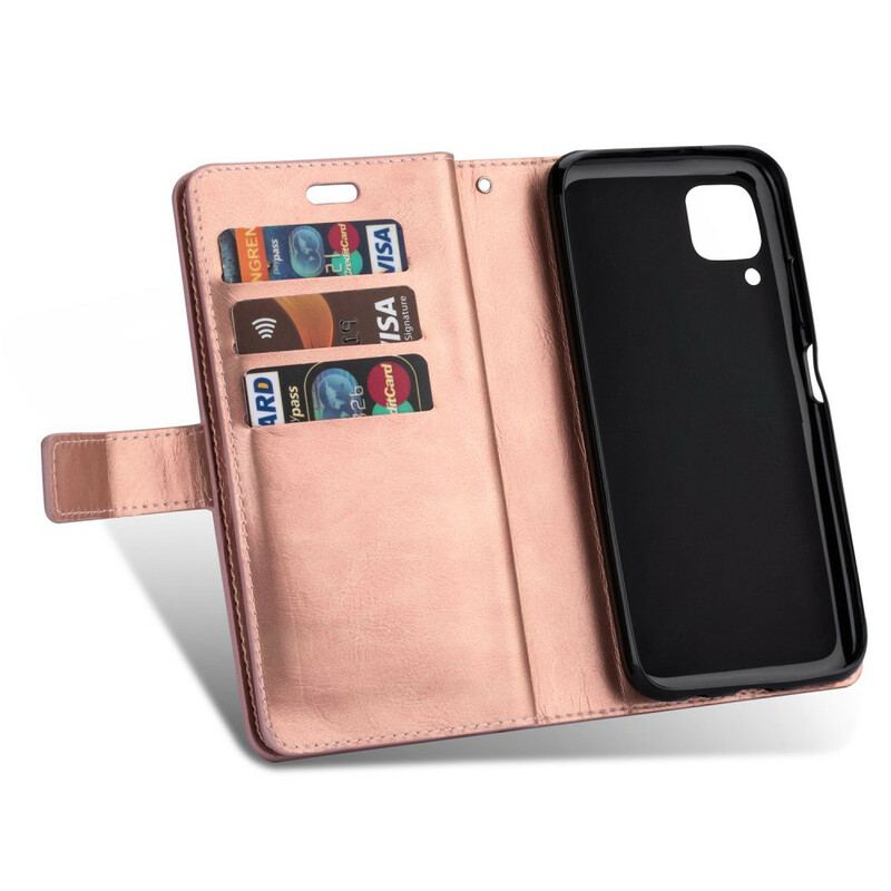 Flip Cover Huawei P40 Lite Pung Med Snor