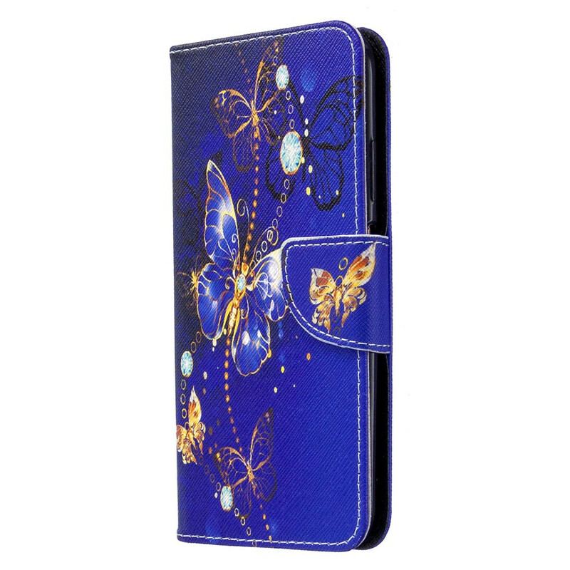 Flip Cover Huawei P40 Lite Sommerfugle Konger