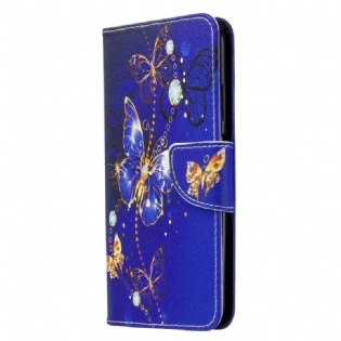 Flip Cover Huawei P40 Lite Sommerfugle Konger