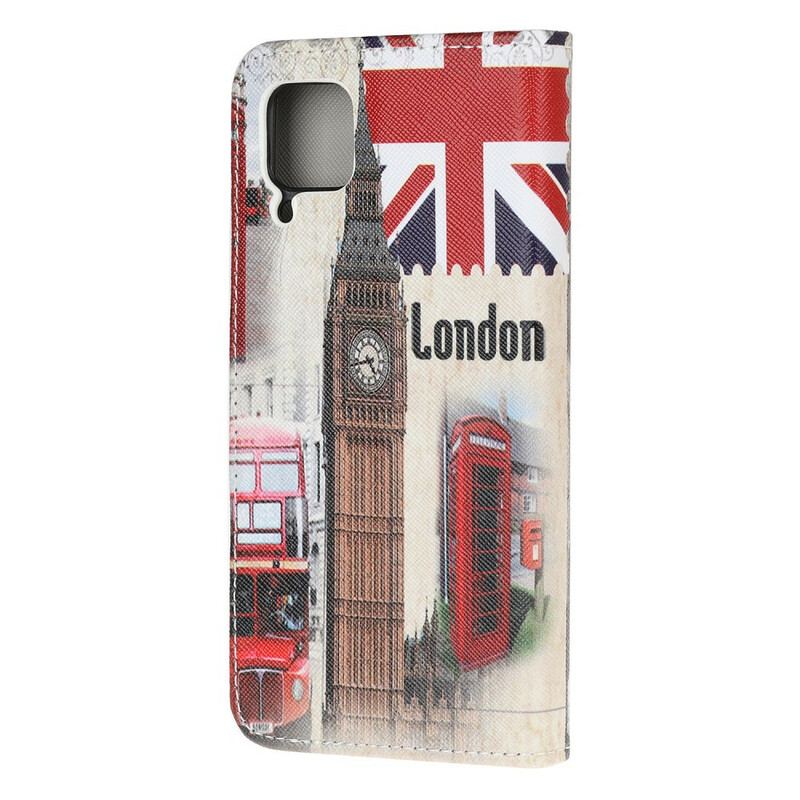 Læder Cover Huawei P40 Lite London Liv