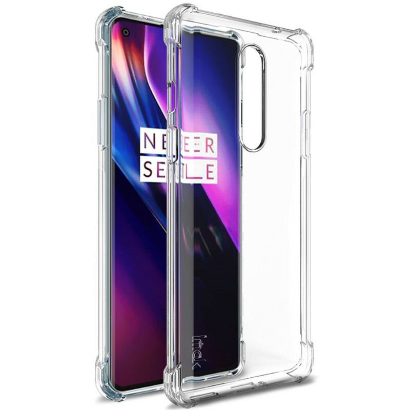 Cover OnePlus 8 Fleksibel Silikone Med Film Til Imak Skærm