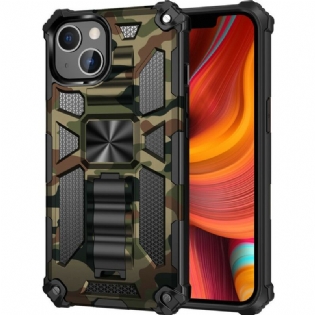 Cover iPhone 13 Pro Camouflage Aftagelig Støtte