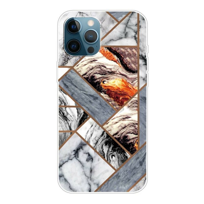 Cover iPhone 13 Pro Decline Geometrisk Marmor