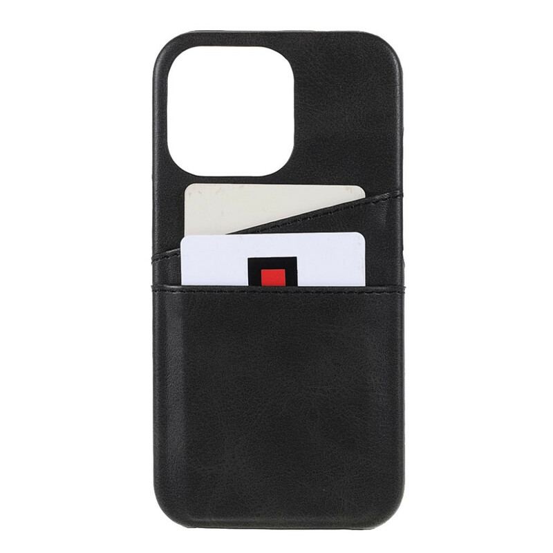 Cover iPhone 13 Pro Dobbelt Kortholder