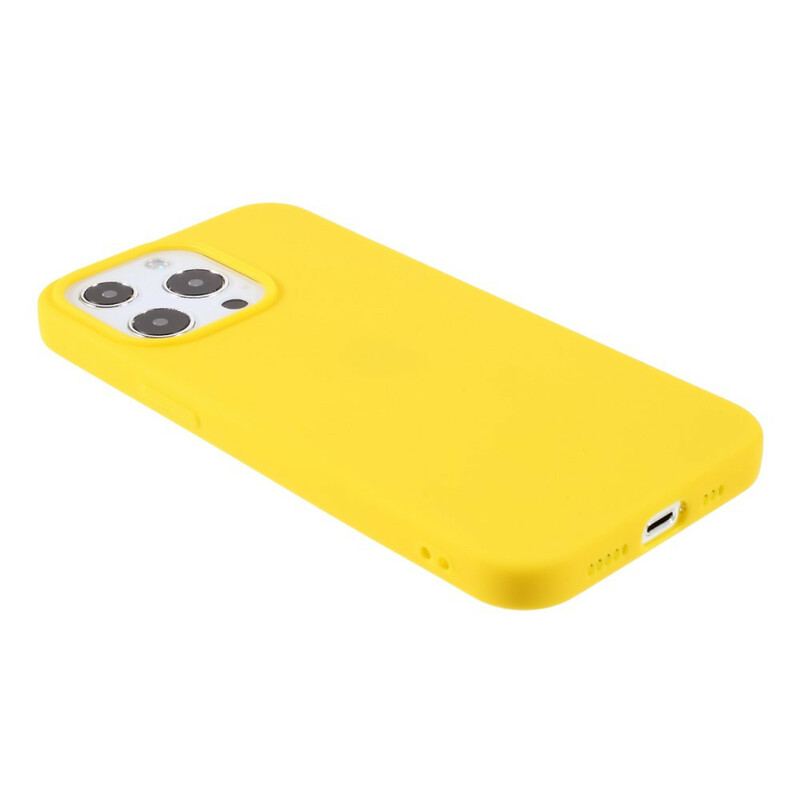 Cover iPhone 13 Pro Fleksibel Silikone Mat