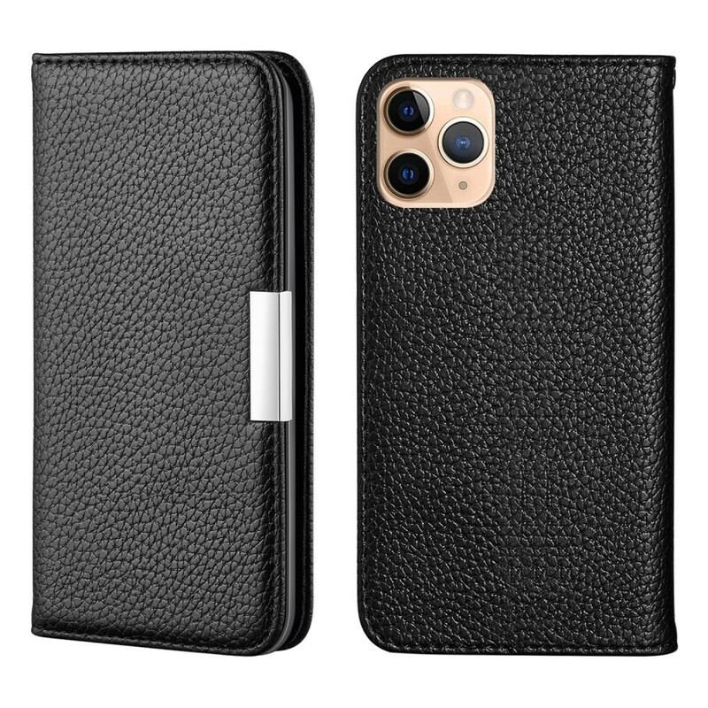 Cover iPhone 13 Pro Flip Cover Imiteret Læder Litchi Ultra Chic