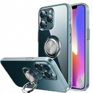 Cover iPhone 13 Pro Gennemsigtig Med Ring-support