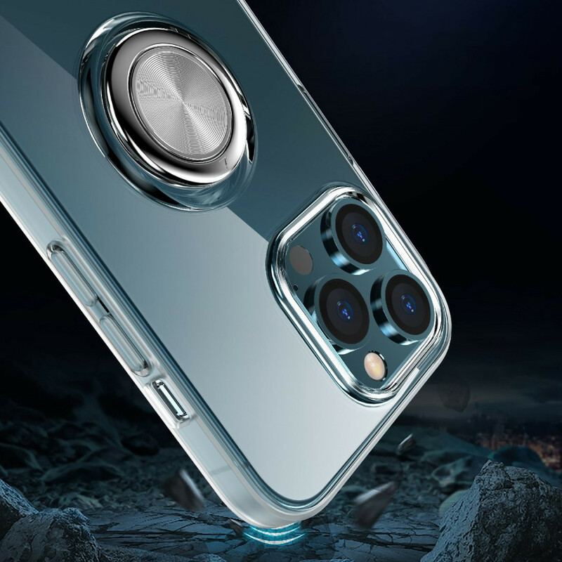 Cover iPhone 13 Pro Gennemsigtig Med Ring-support