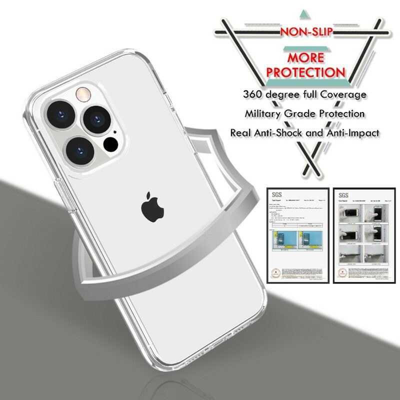 Cover iPhone 13 Pro Gennemsigtig Tonet