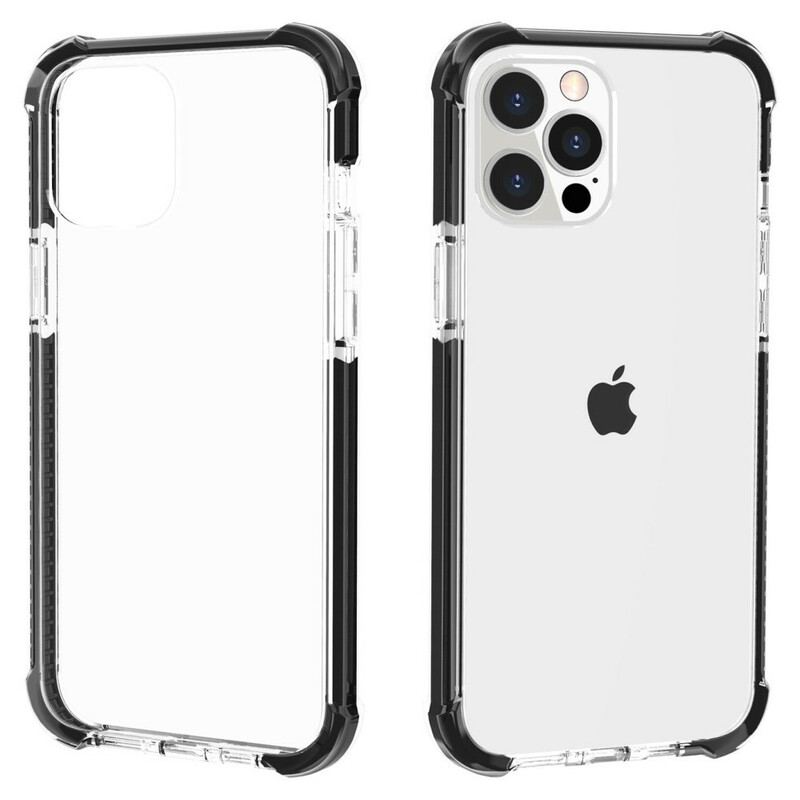 Cover iPhone 13 Pro Gennemsigtige Silikonekanter