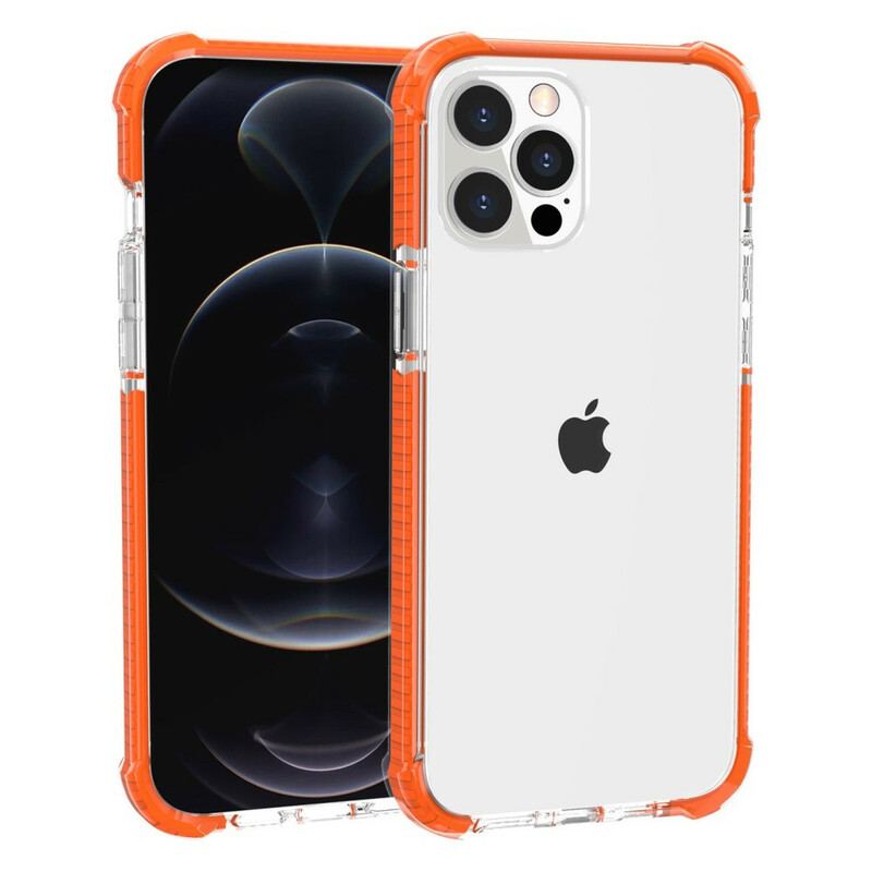 Cover iPhone 13 Pro Gennemsigtige Silikonekanter