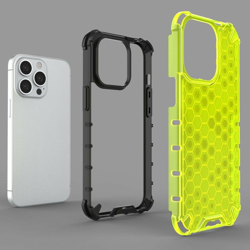 Cover iPhone 13 Pro Honeycomb Stil