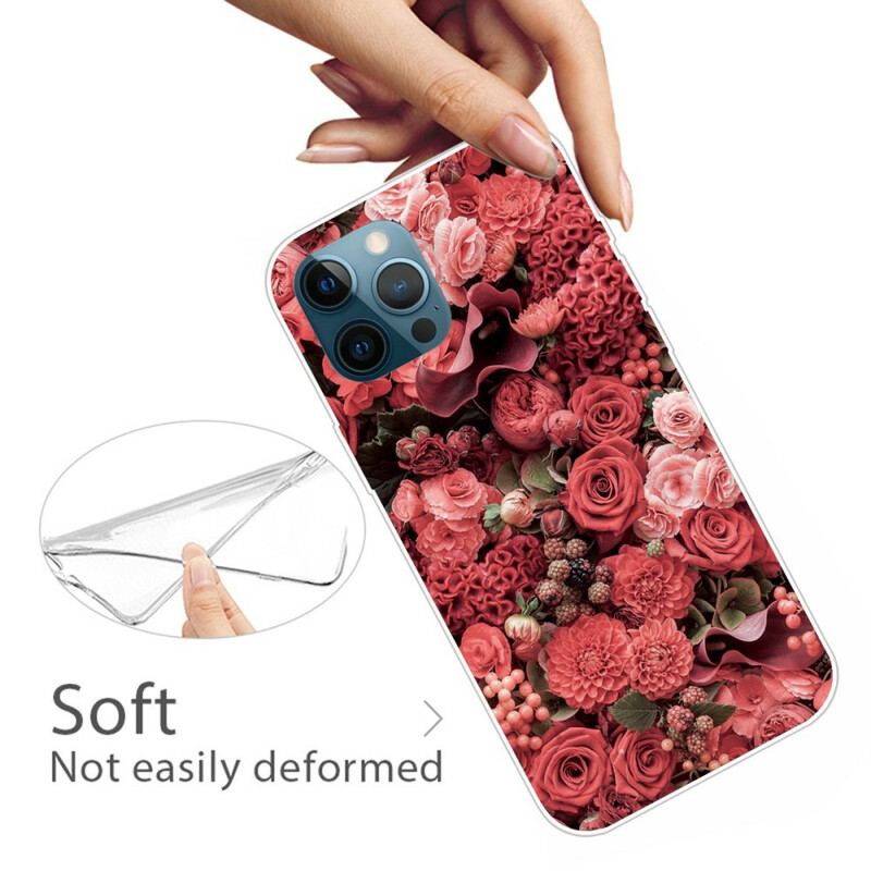 Cover iPhone 13 Pro Intense Blomster