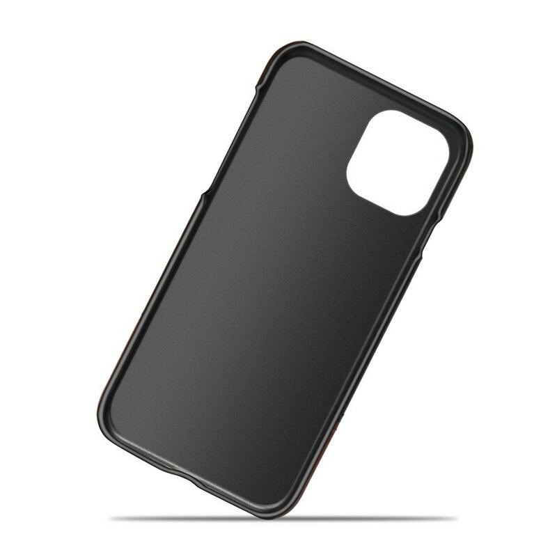 Cover iPhone 13 Pro Ksq Tofarvet Lædereffekt