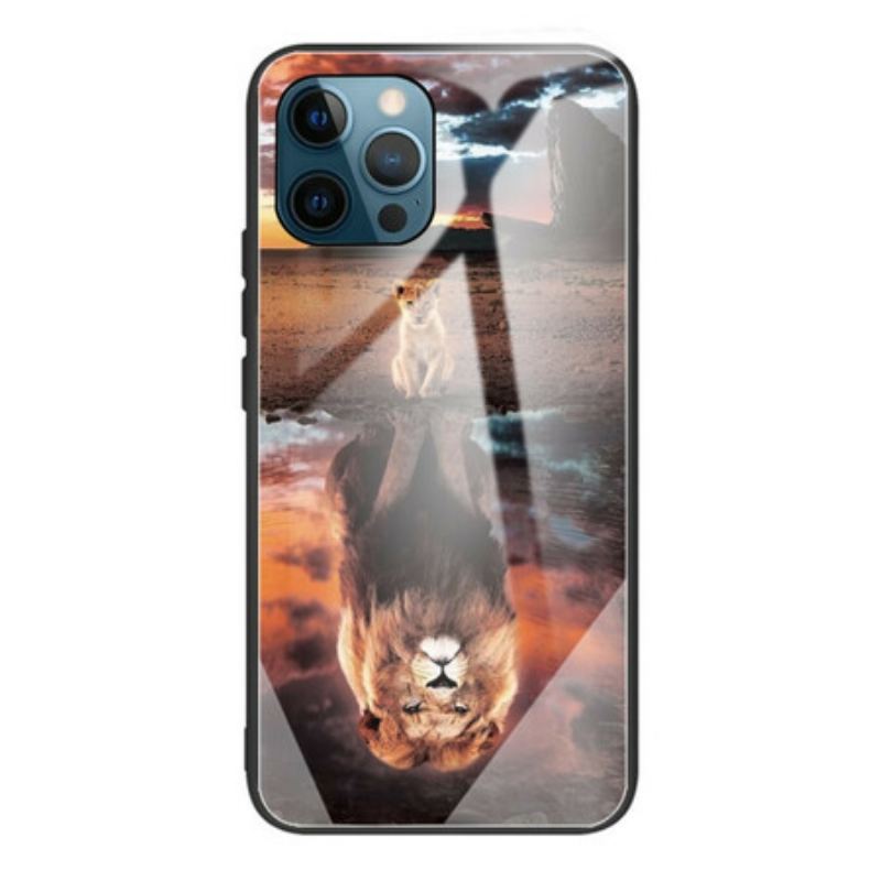 Cover iPhone 13 Pro Lion Cub's Dream Hærdet Glas