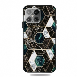 Cover iPhone 13 Pro Marmor Geometri