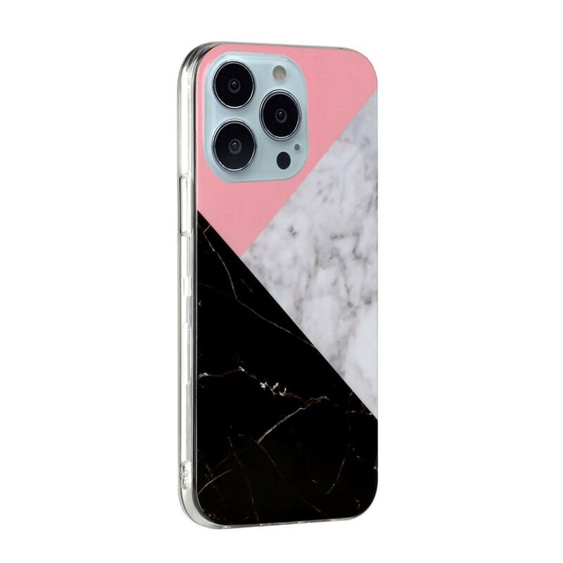 Cover iPhone 13 Pro Marmor Geometrier