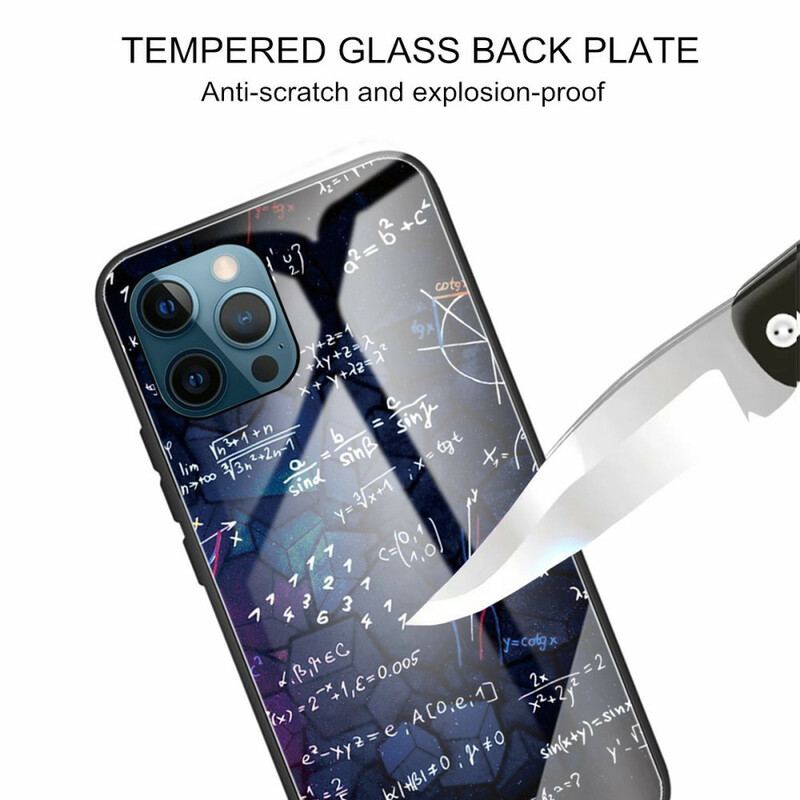 Cover iPhone 13 Pro Matematiske Beregninger Af Hærdet Glas