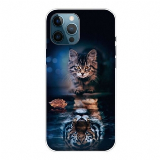 Cover iPhone 13 Pro Min Tiger