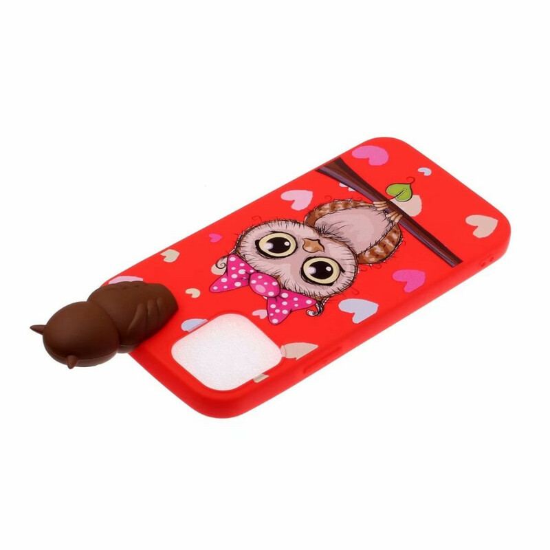 Cover iPhone 13 Pro Miss Owl 3d