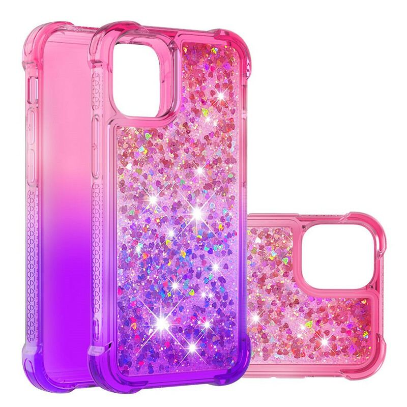 Cover iPhone 13 Pro Pailletter Farver