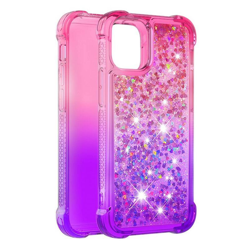 Cover iPhone 13 Pro Pailletter Farver