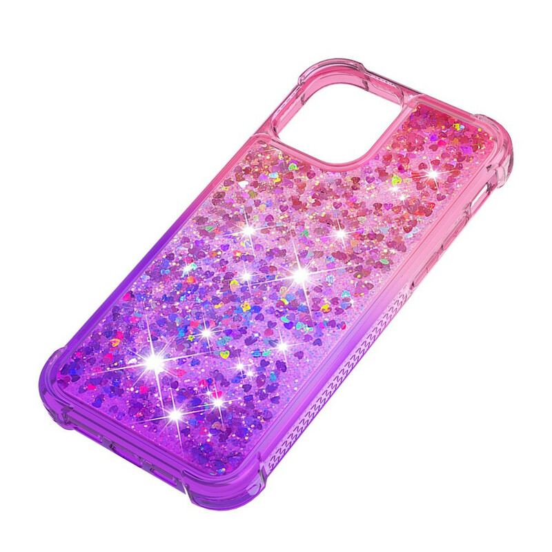 Cover iPhone 13 Pro Pailletter Farver