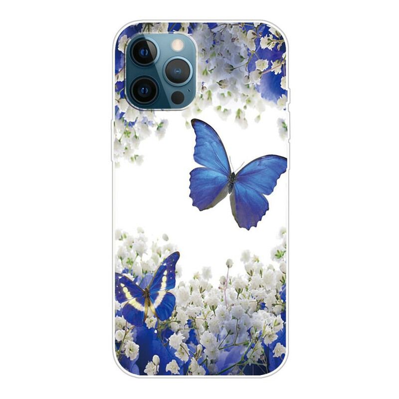 Cover iPhone 13 Pro Sommerfugle