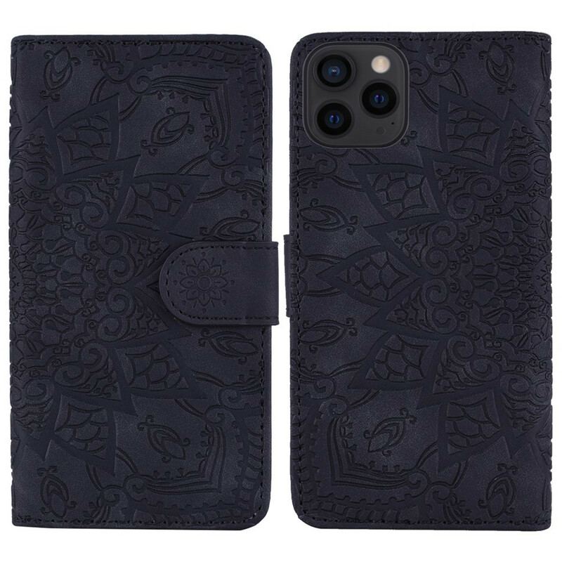 Flip Cover iPhone 13 Pro Barok-mandala