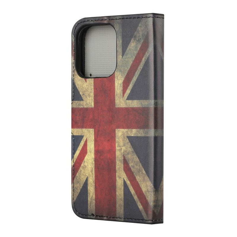 Flip Cover iPhone 13 Pro England Flag