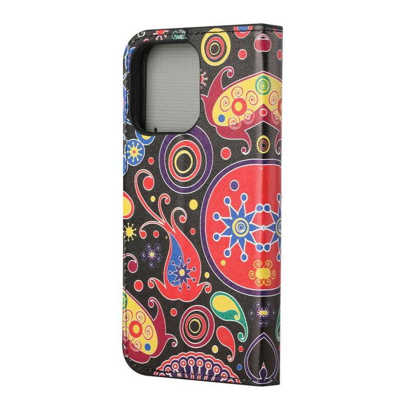 Flip Cover iPhone 13 Pro Galaxy Design