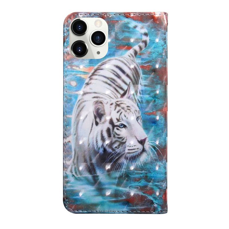 Flip Cover iPhone 13 Pro Lys Spot Lucien The Tiger