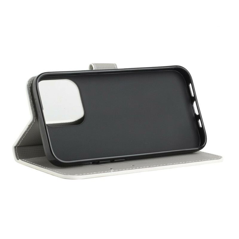 Flip Cover iPhone 13 Pro Vanvittige Sommerfugle