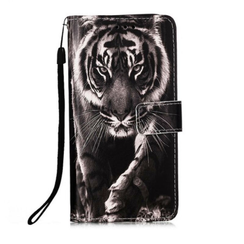 Læder Cover iPhone 13 Pro Nattiger